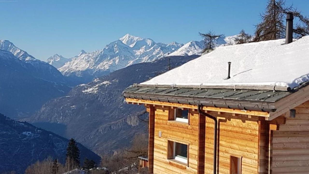 Chalet Matterhornsicht Naters Ngoại thất bức ảnh
